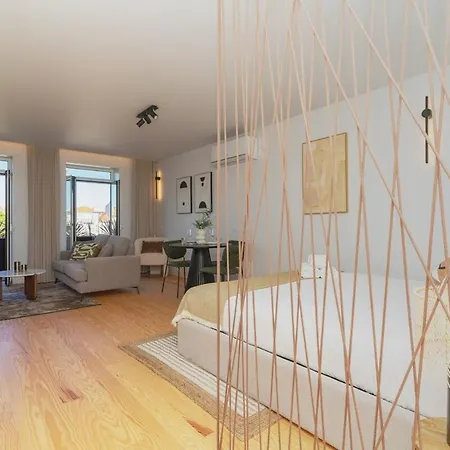 Apartament Modern With Private Balcony In The Center Porto